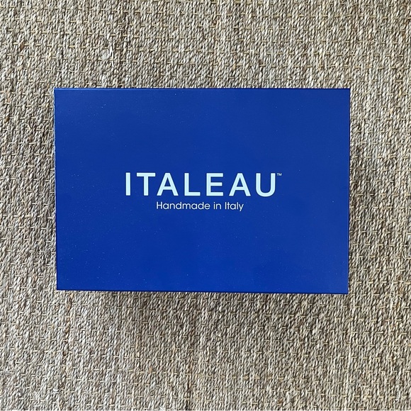 NIB Italeau Foliana Velour Taupe Ankle Boots, Size 39.5 - Picture 10 of 12